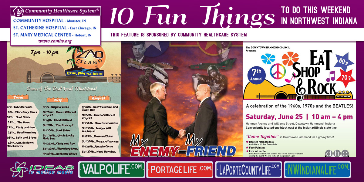 10 Fun Things to Do this Weekend in Northwest Indiana: June 24-26, 2016