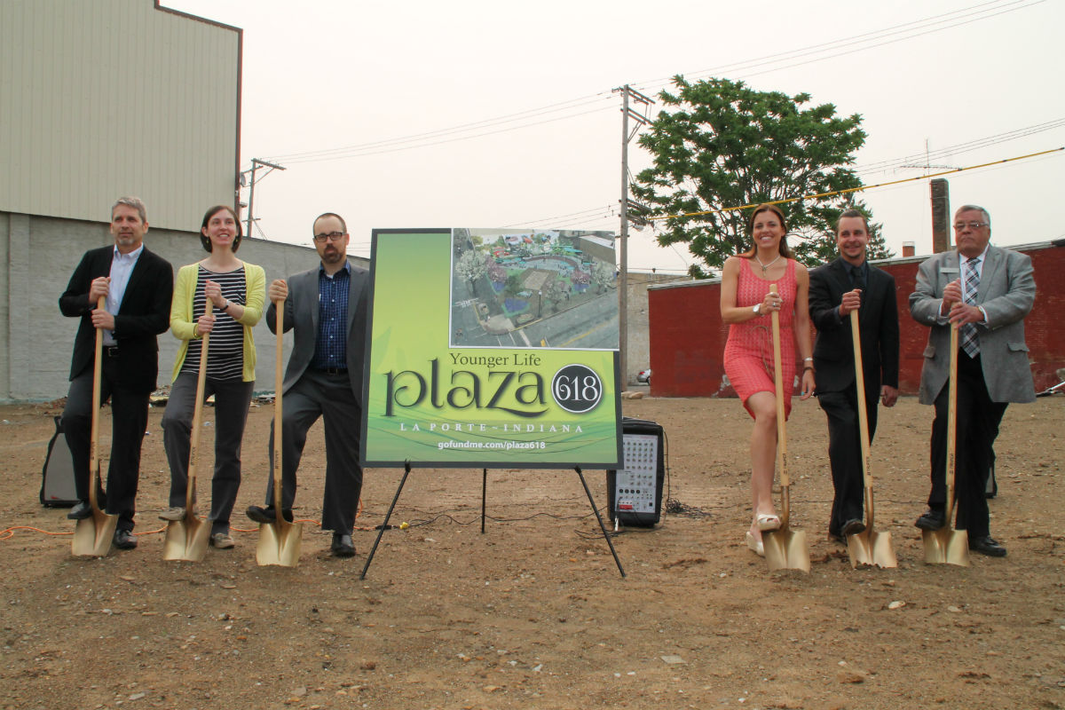 City of La Porte Holds Groundbreaking Ceremony for Younger Life Plaza 618