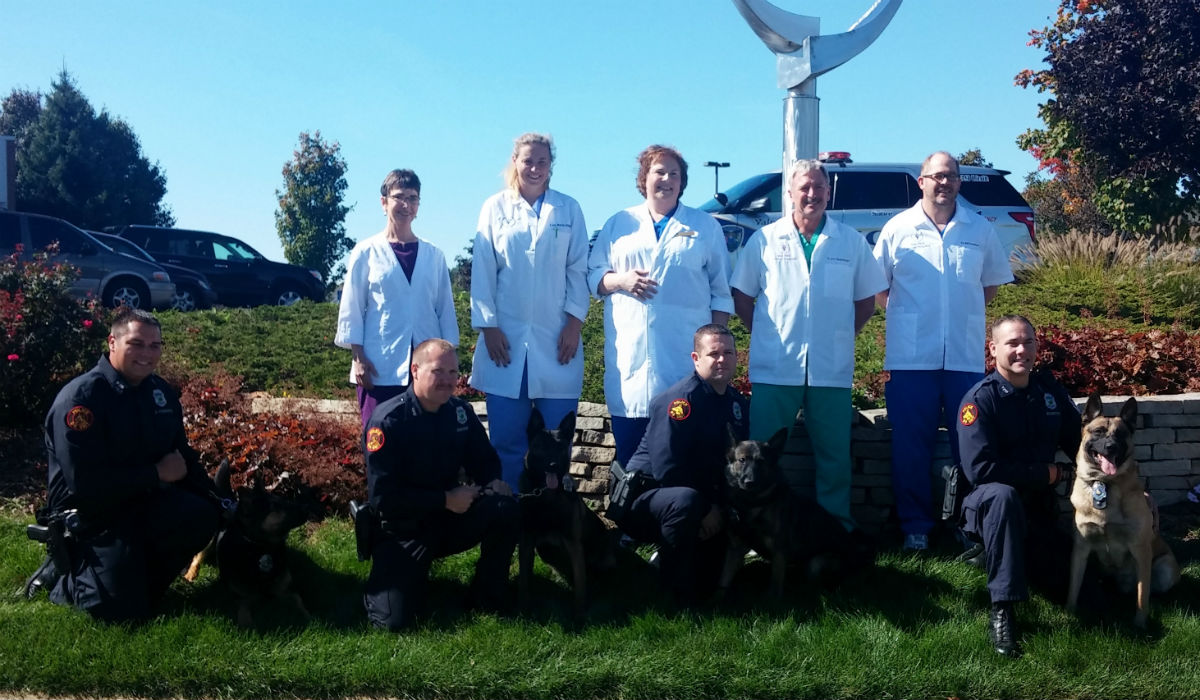 Vale Park Serves the 4-Legged Officers at the Valpo PD