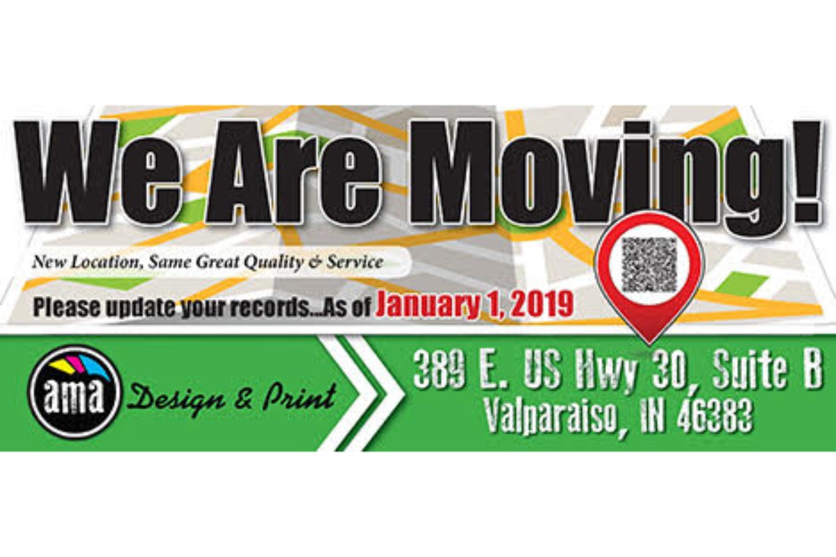 AMA Design &amp; Print is Moving!