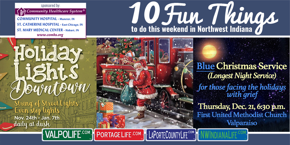 10 Fun Things to Do in NWI for December 22nd &#8211; 24th, 2017