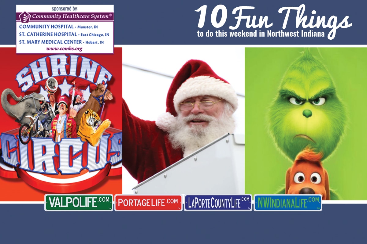 10 Fun Things to Do in NWI November 23 &#8211; November 25, 2018