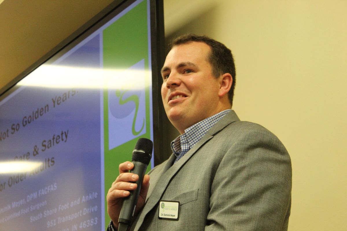 South Shore Foot &amp; Ankle’s Dr. Dominik Meyer highlights the importance of foot care to HealthPorte