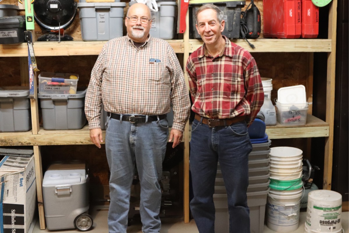 Habitat for Humanity of Porter County Volunteer Spotlight: Bill Rosenthal &amp; John Schopp