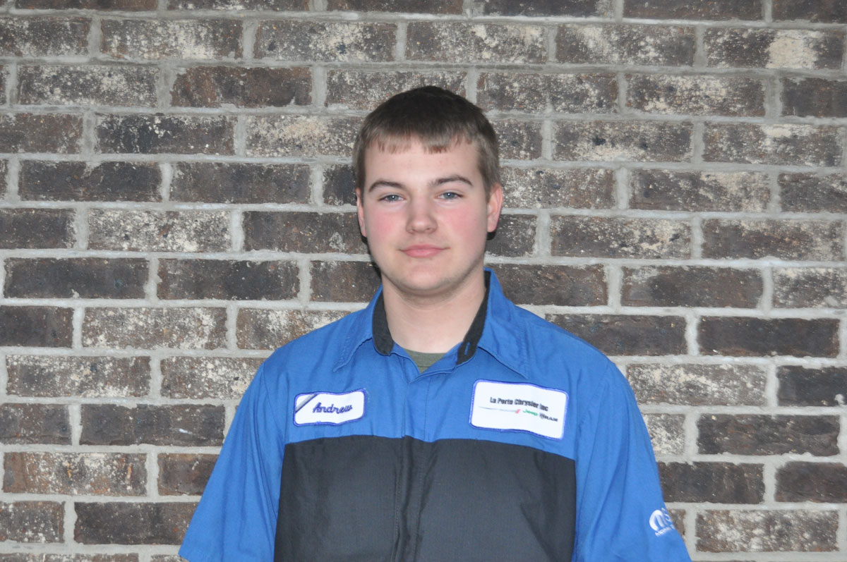 Andrew Boes Builds his Career Through La Porte Chrysler