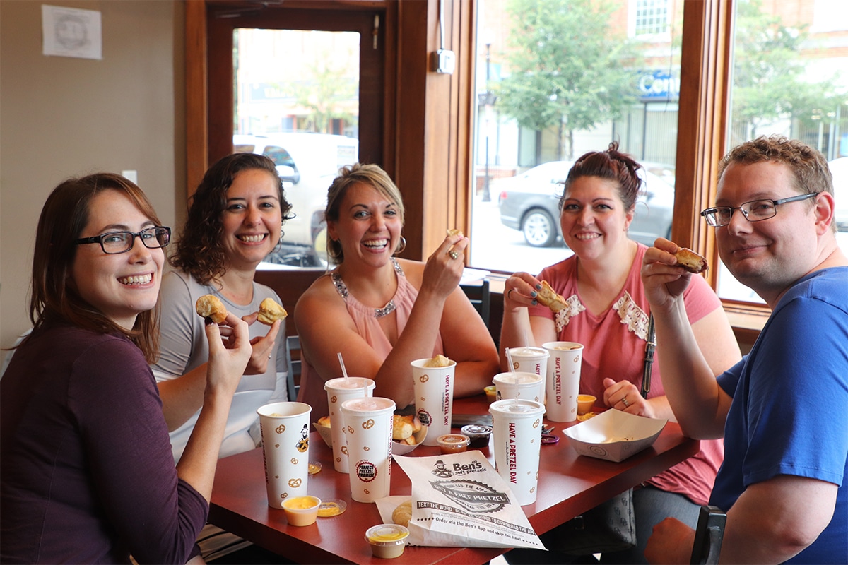 Lifer Lunch at Ben&#8217;s Soft Pretzels