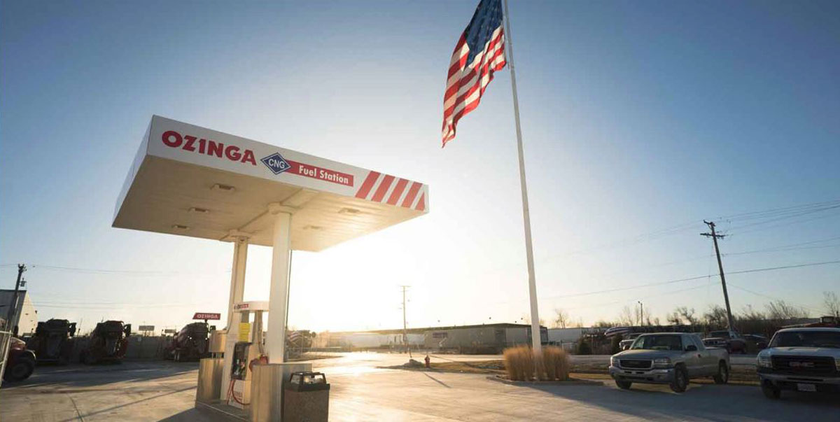 Ozinga and the City of Hobart Laud Compressed Natural Gas Vehicles