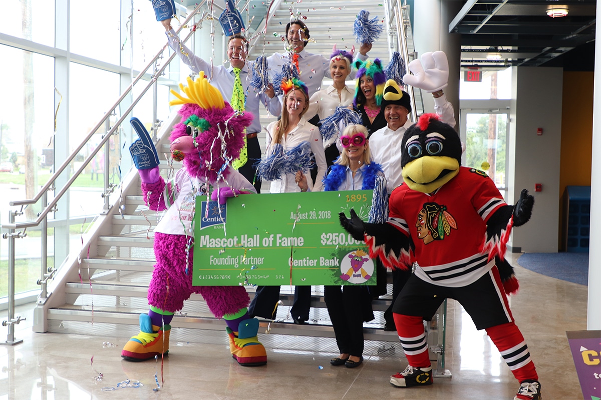 Centier Bank Presents Whiting Mascot Hall of Fame with $250,000