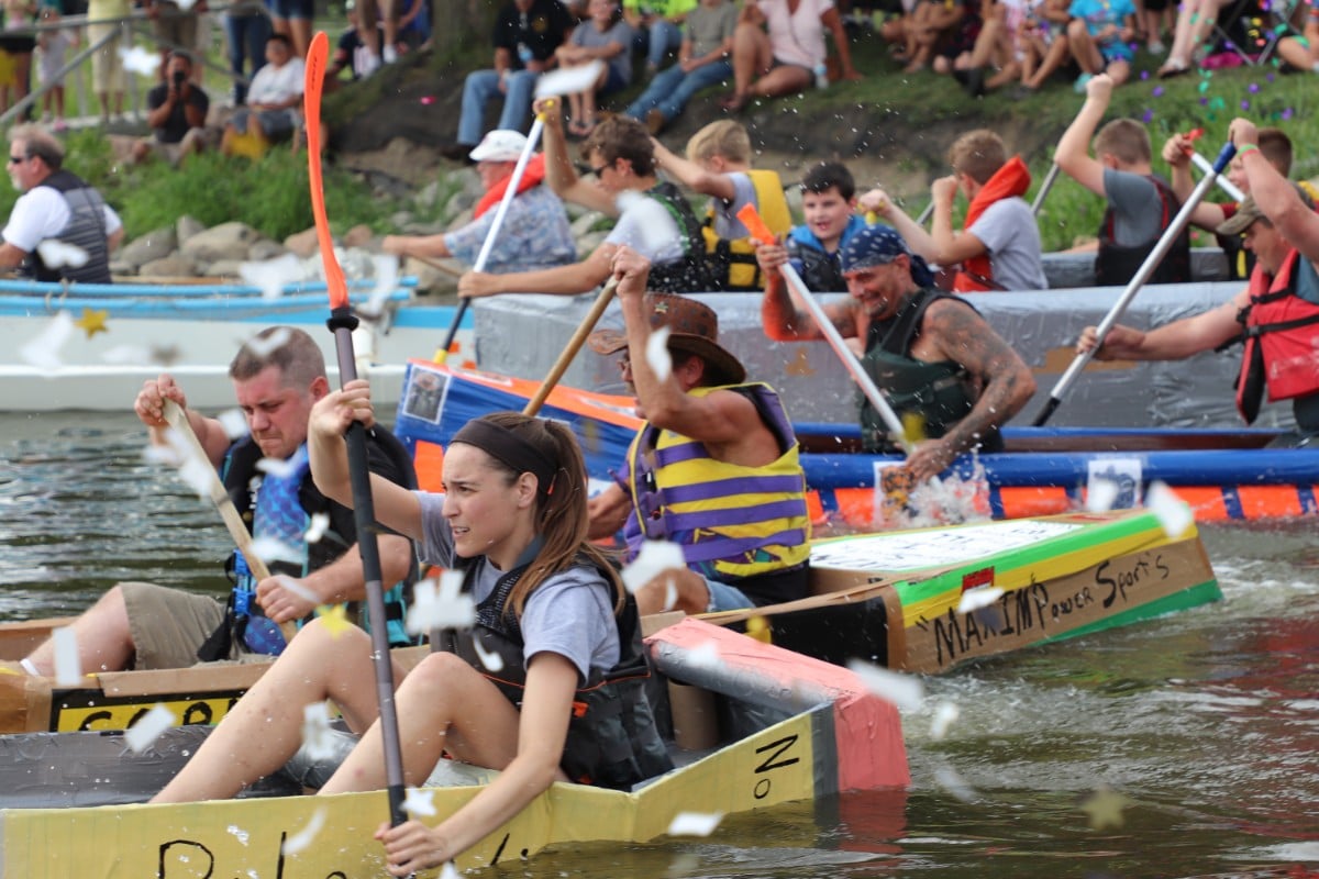 City of Hobart and Hobart Parks Department Brings Creativity and Competition Together at Annual Lakefront Festival’s Dam Duck Tape & Cardboard Regatta