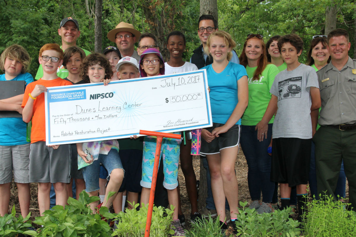 NIPSCO and The Indiana Dunes National Lakeshore Plant a Better Future