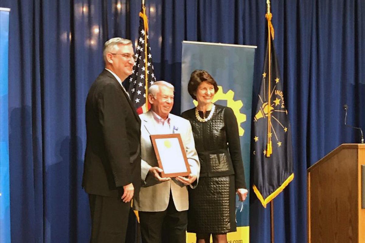 Governor Holcomb Honors Valparaiso’s Chester Inc. &amp; 34 Businesses for Contributions to State’s Economy &amp; Hoosier Workforce
