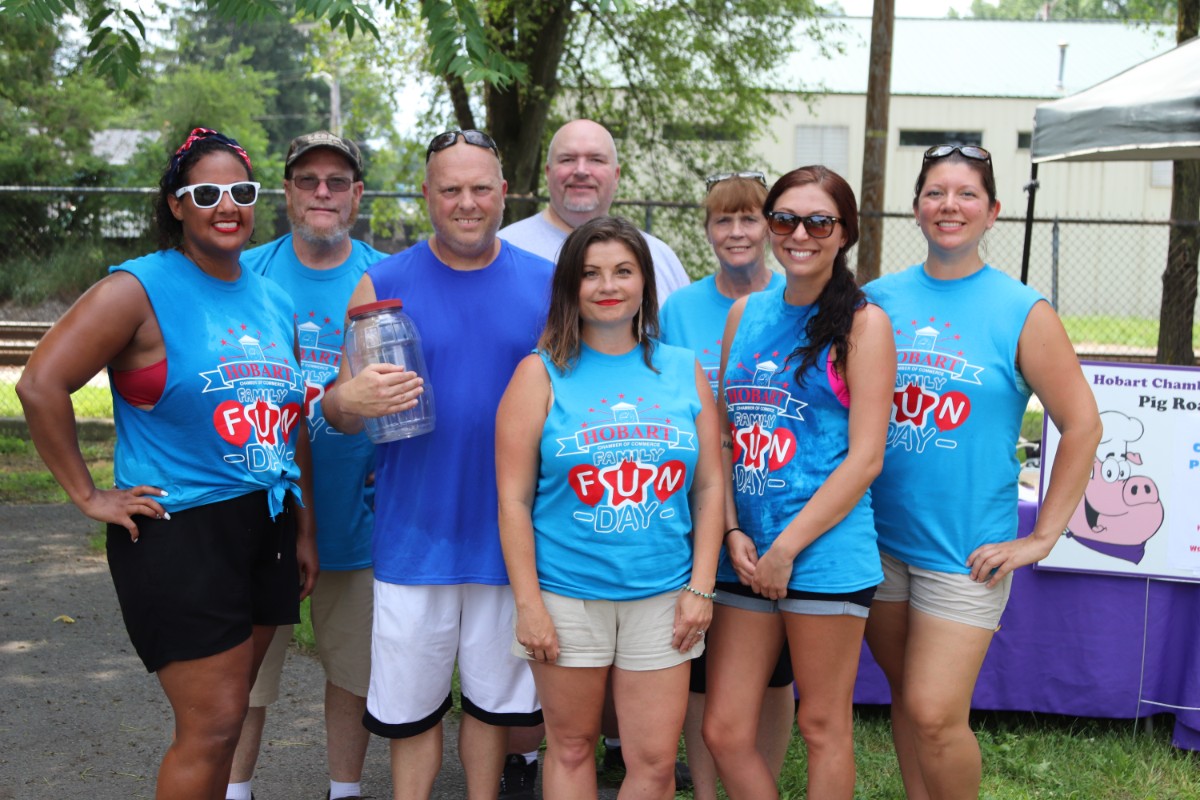 The Hobart Chamber of Commerce Hosts New Family Fun Tradition at Pennsy Park