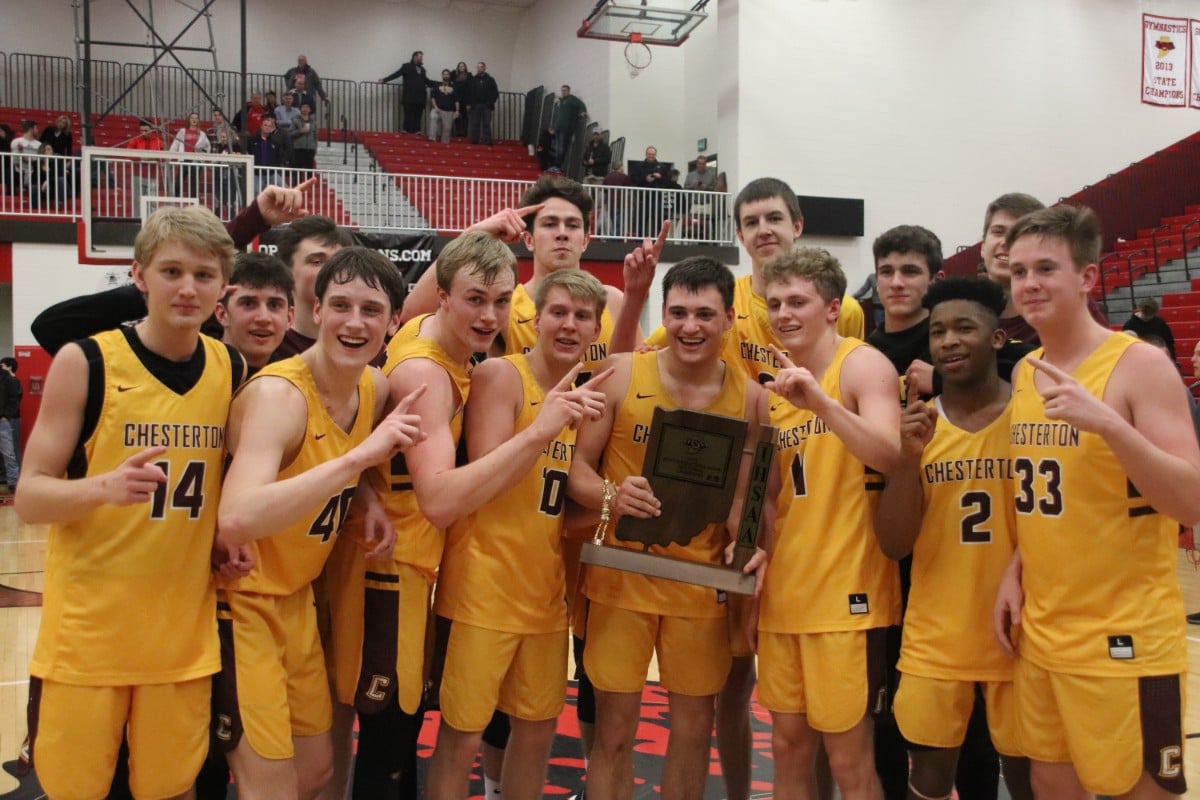 Chesterton Trojans Upset the Valpo Vikings at the IHSAA Sectionals Championship