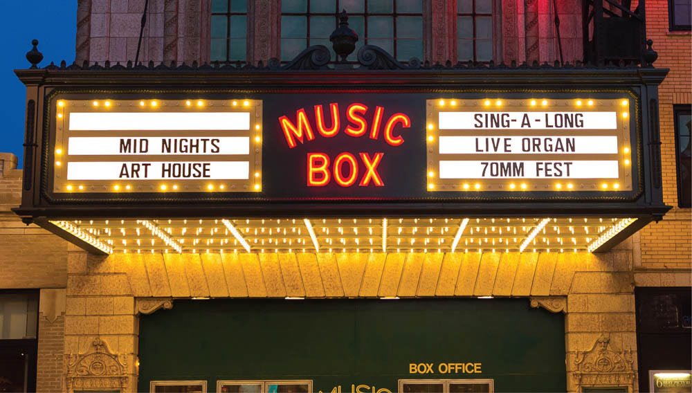 Renovating the Marquee of a Historic Chicago Theater