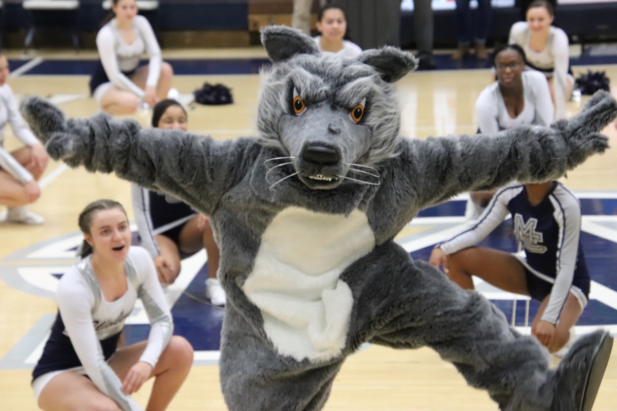 Michigan City High School Debuts New Wolfie Mascot With Help From the Community