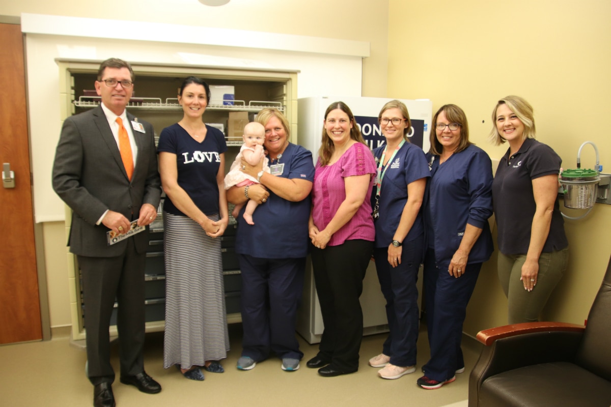 Porter Regional Hospital Partners with The Milk Bank, Accepts First Milk Bank Donation