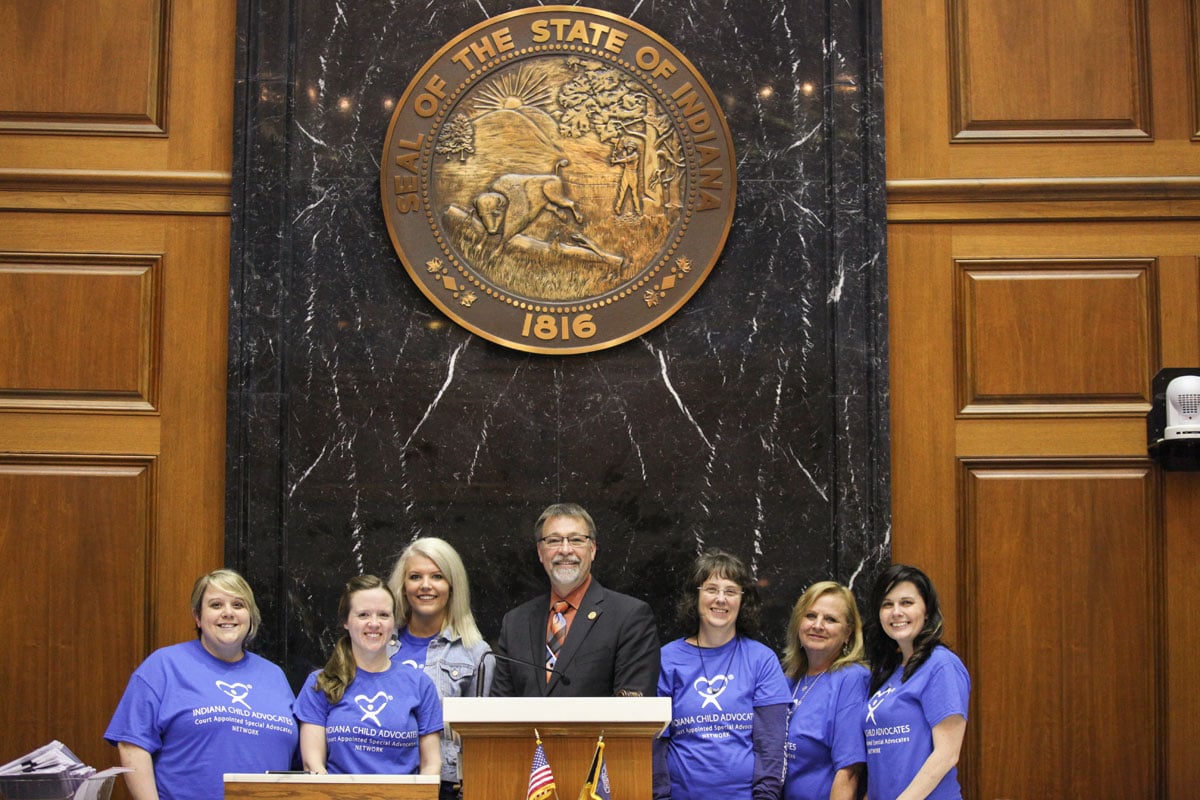 Pressel Recognizes Child Advocates at the Statehouse