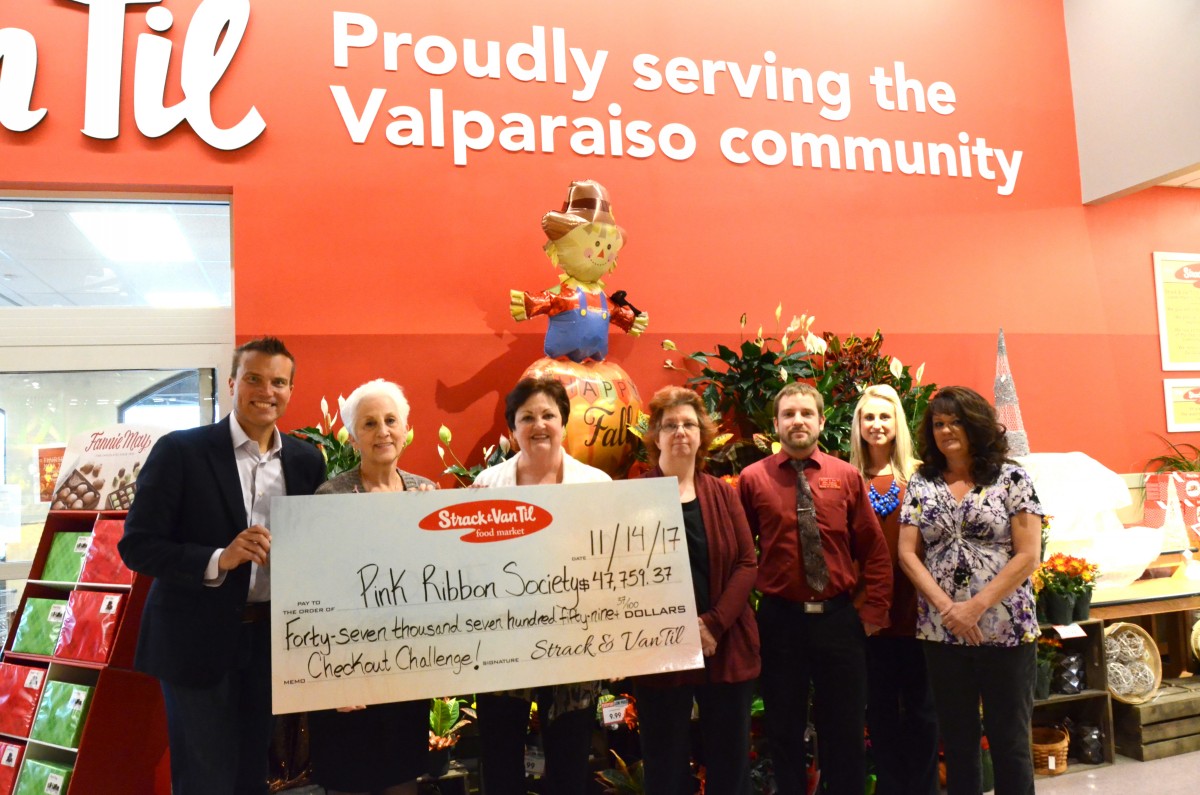 Strack &amp; Van Til, Pink Ribbon Society Hold Record-Breaking Checkout Challenge for Breast Cancer Awareness Month