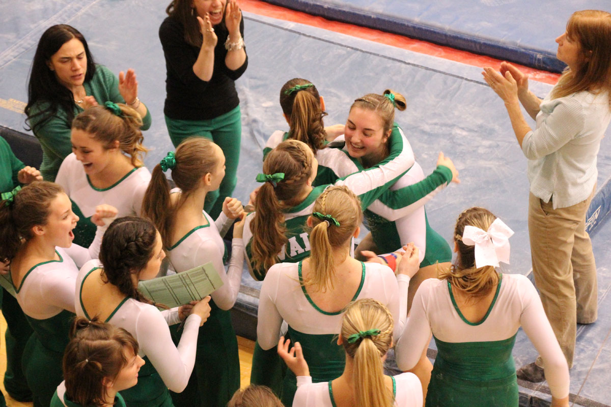 VHS Gymnastics Starts 2018 Off with Win over Crown Point