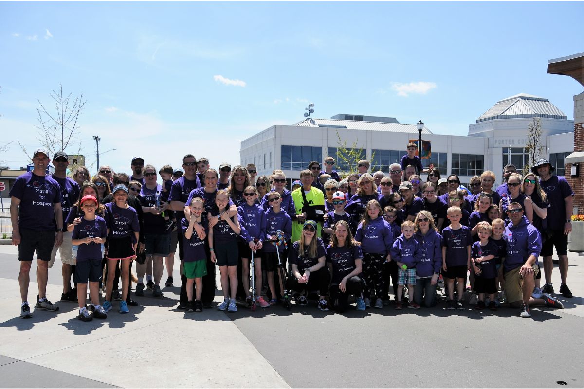 Record crowds fill Valparaiso’s Central Park Plaza for 18th annual VNA of NWI Stroll for Hospice