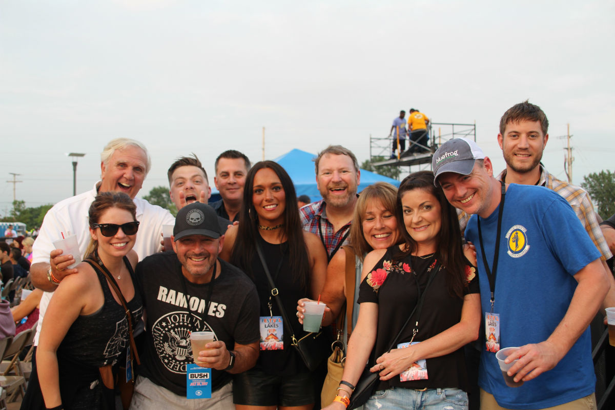 Bush, The Crawpuppies Keep the Fun Going at 2017 Festival of the Lakes