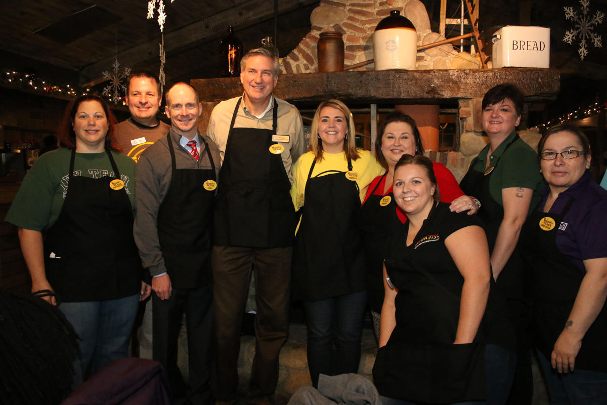 Community Leaders Lend a Hand for Food Bank of Northwest Indiana at 2016 Holiday Breakfast Kickoff