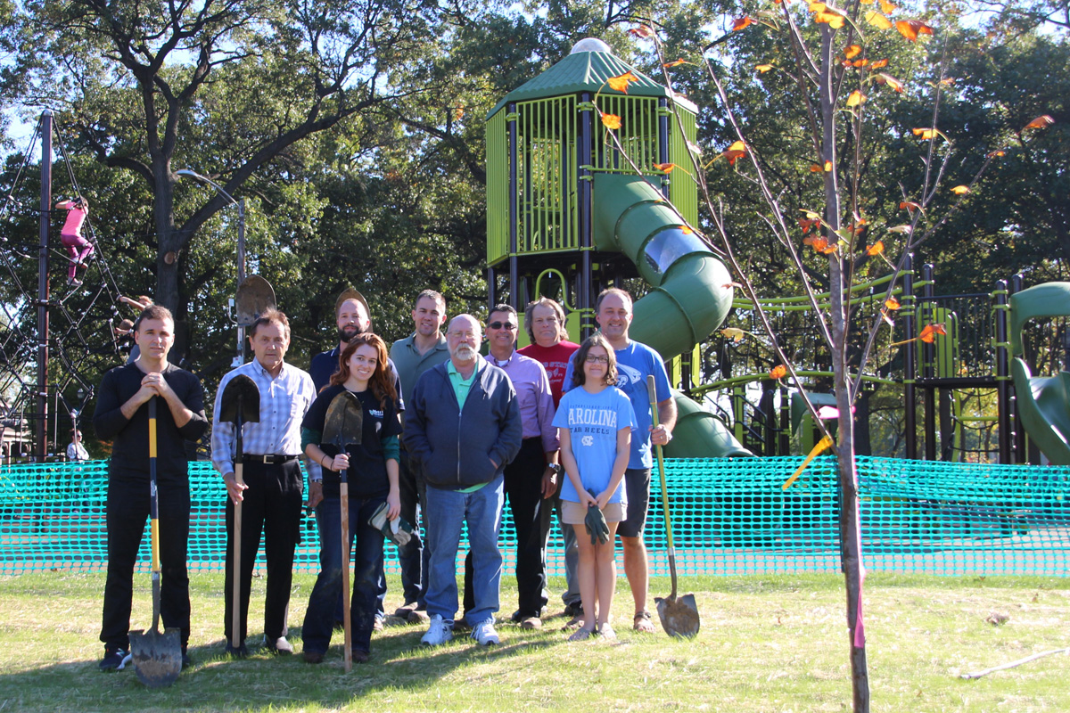 Metro Recycling and Partners for Clean Air Join Forces to Plant Trees in Griffith’s Central Park